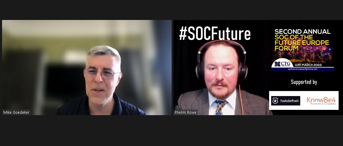 CtgIntelligence's tweet photo. How can a SOC be effective if it doesn't know your business? If it is not connected, how can it ever be 'bespoke'? Big questions at the #SOCFuture Europe today with excellent speakers including @NoxCyber @1D10T1 @AtomicNicos @commjoenie and many more! #MSSNetwork https://t.co/DQDfLLbB1w