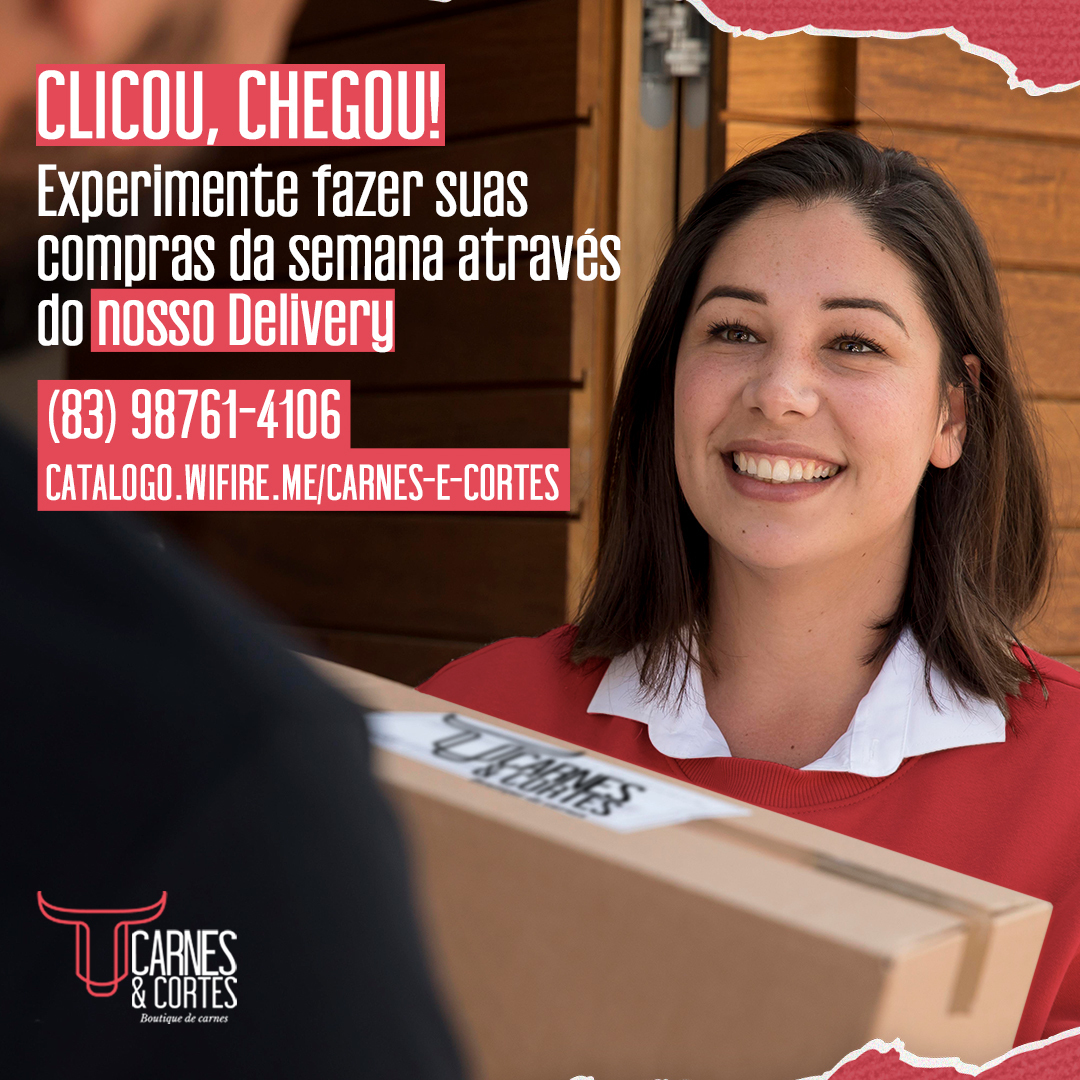 carnesecortespb's tweet photo. Clicou, chegou!  

Experimente a tranquilidade de receber as suas compras da semana no conforto do seu lar.

https://t.co/3elotjrnTk

#carnesecortes #churrasco #carnesnobres #cortesnobres #churrasqueiros #carnes #joaopessoa https://t.co/u39rHVGw9c