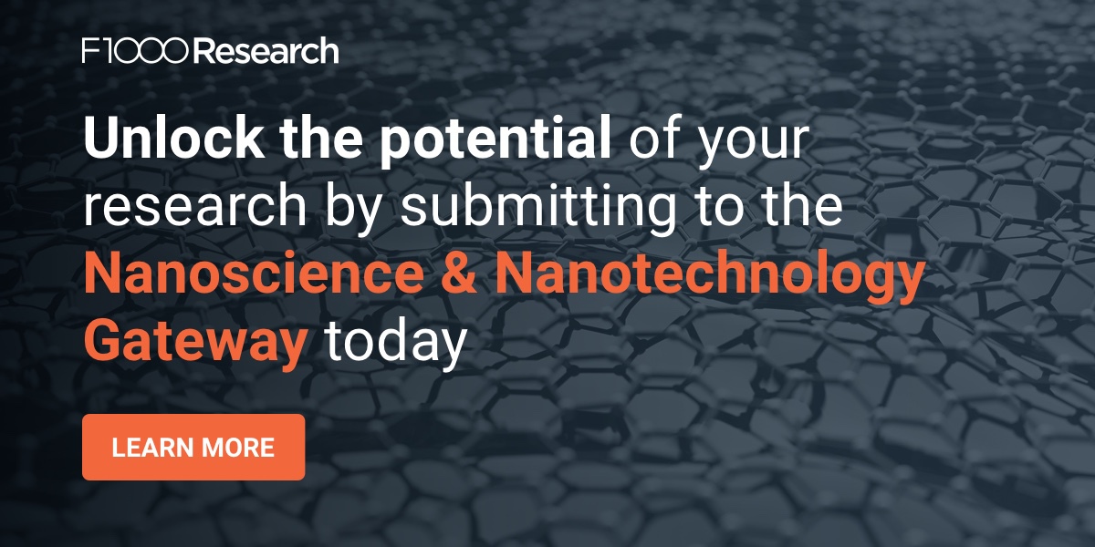 📢 Introducing the new Nanoscience &amp; Nanotechnology Gateway from #F1000Research. 

Publish a range of outputs including Research Articles, Study Protocols, Method Articles, Software Tool Articles, and many more. 

 Submit to the Gateway today➡️ bddy.me/3tEB9Wo