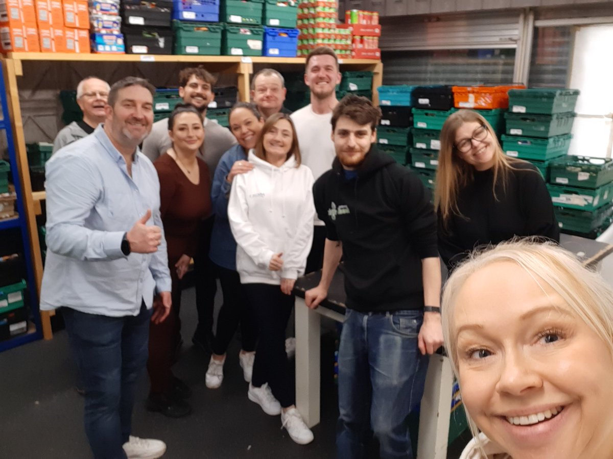 wythfoodbank's tweet photo. A huge thank you to the team from @focus5recruit for volunteering today. They helped us complete out stock take in record time. #Volunteers #TeamWork https://t.co/WZkF83cEiL