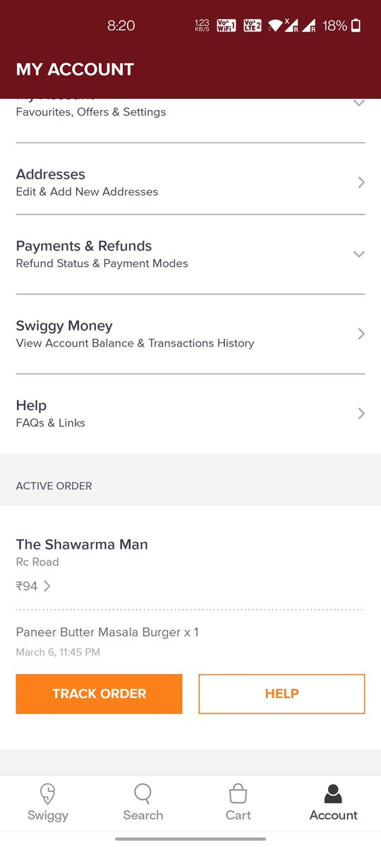 arunkumarpanda1's tweet photo. This is ironic...
My recent order is still being prepared since last 4 days...The restaurant should enter the record books for taking the longest time preparing a burger...
@swiggy_in
@SwiggyCares
#Burgermaking https://t.co/dXBInY4azA