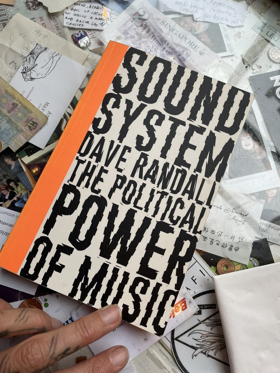 I bought @davidrrandall’s Sound System book a few years back, when we met at @Lthanwordsfest in Manchester. And I’ve only just finished it 🙈…. Slow reader’s club. But I can honestly say it’s one of the best things I’ve read in a long time - superb 👌🏼