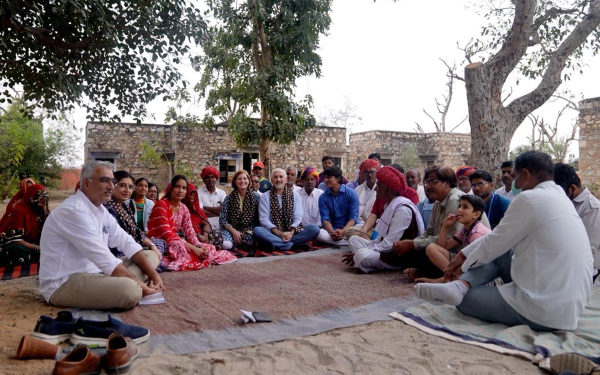 "With assistance from @UNICEFIndia, the community is embracing flagship programmes like @jaljeevan_, @swachhbharat & #MGNREGA with community activism to realise their own stated vision of a clean, resilient, and plastic-free village - a vibrant hub of life" @ShombiSharp #UNRC 🇮🇳