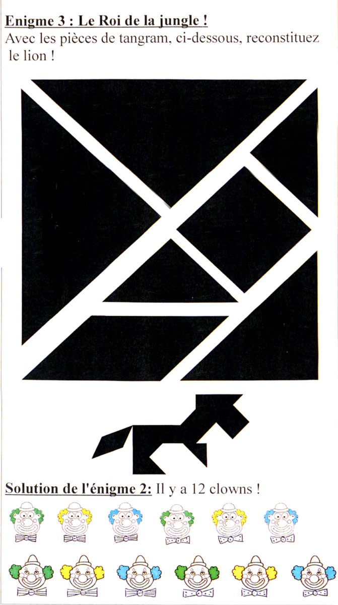 Voici la 3e énigme de la #SemaineDesMaths : coupez, testez et collez une fois la figure obtenue. Amusez-vous bien!