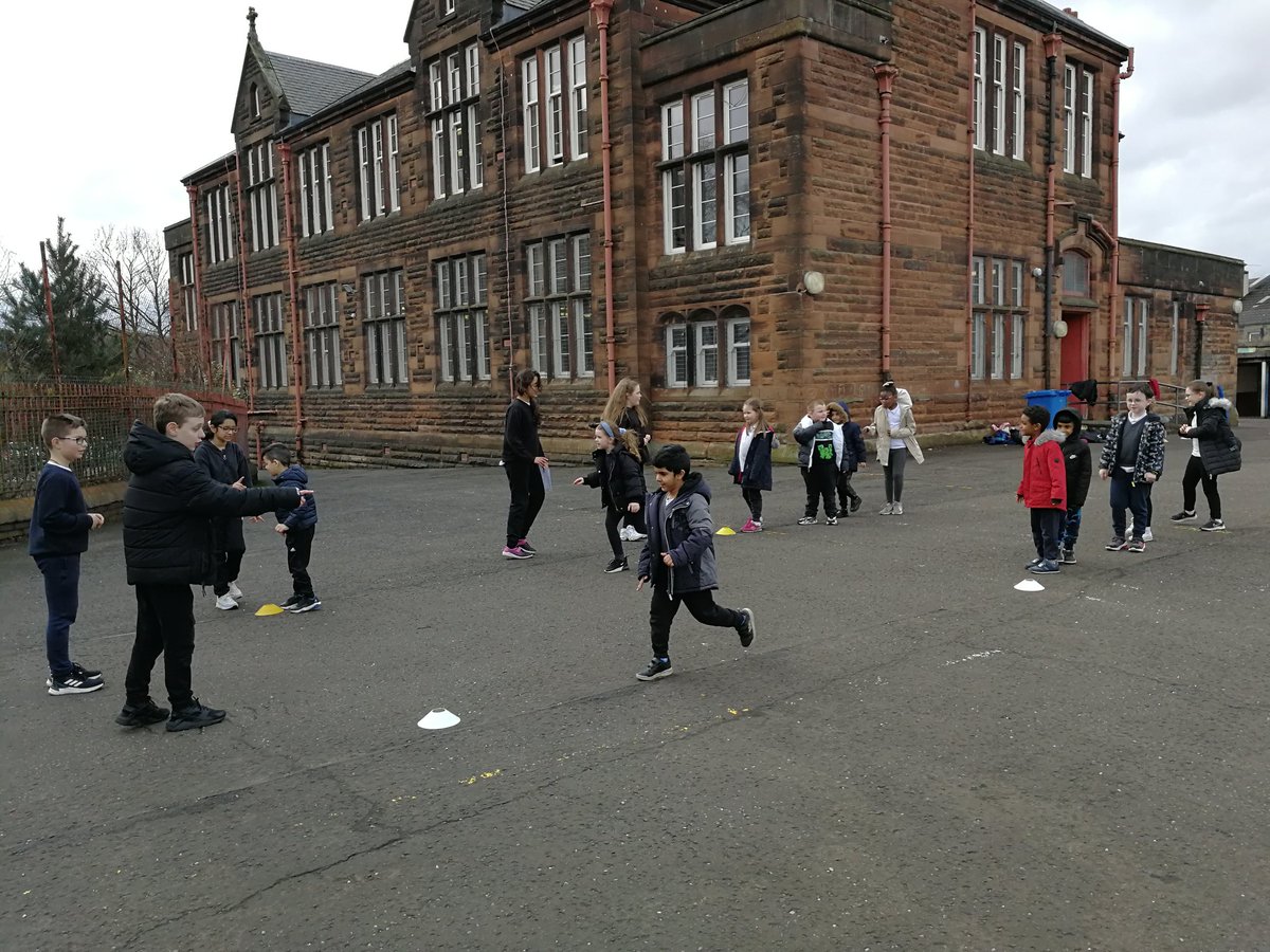 ActiveSchoolsII's tweet photo. Fantastic finish of the playmakers course for P6 @StConval today. They did very well leading games for a group of P2 pupils. Great work everyone!!!
@PEPASSGlasgow https://t.co/Pi5AmKo6mB