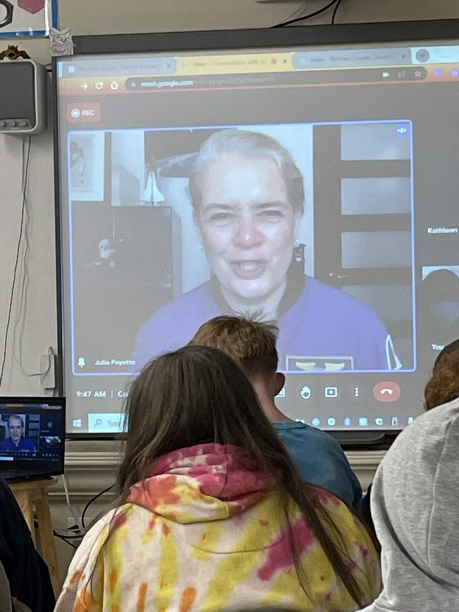 We are thrilled to share that Madame Julie Payette, former Governor General of Canada and NASA astronaut, visited our grade 6 students virtually to share her space experiences today #realworldlearning #community #authentic #engaging #NASA