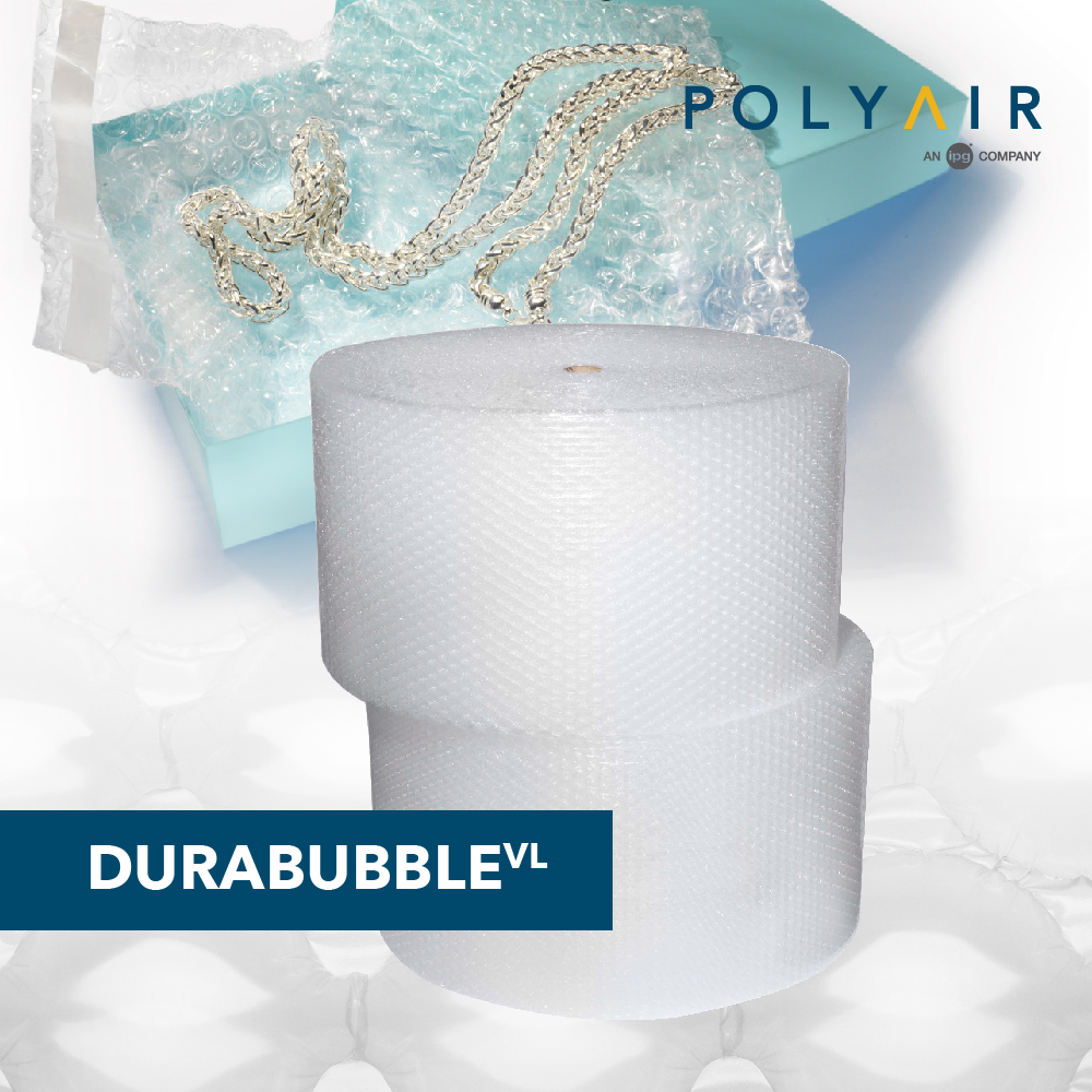 PolyairPro's tweet image. Polyair's DurabubbleVL has been engineered to maximize your packaging dollar with a lite bubble version of our renowned DurabubbleRP. 

DurabubbleVL is puncture resistant and has great protection for objects of all shapes and sizes.

Learn more: polyair.com