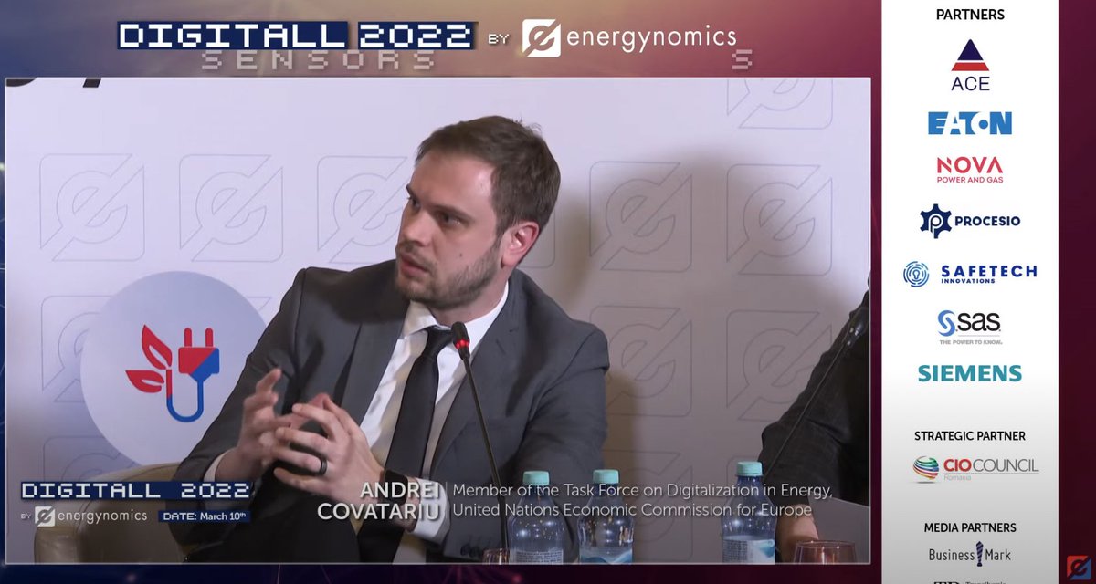 AndreiCovatariu's tweet photo. Very happy to have joined @energynomics_ro DIGITALL event today, for the Digitalization for better safety panel. Full recording of the panel starts at 2:58:30, here: https://t.co/Nmk2cRsuDA
#cybersecurity #digitalization #energydigitalization #energytransition #energygeopolitcs https://t.co/g6StMyBj6S