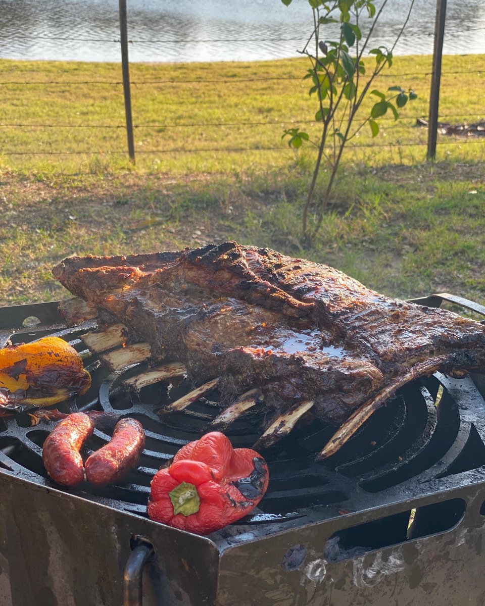 un buen asado, un buen atardecer, un buen momento.