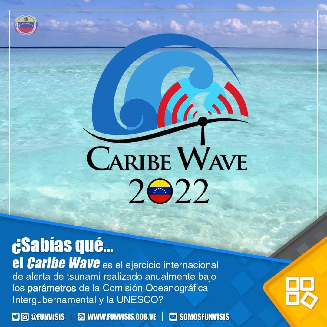 #Entérate | Este jueves, funcionarios del Sistema de Gestión de Riesgo, medirán su capacidad de respuesta en el Ejercicio Internacional de Simulacro Tsunami "Caribe Wave 2022" #MujeresEnCiencia