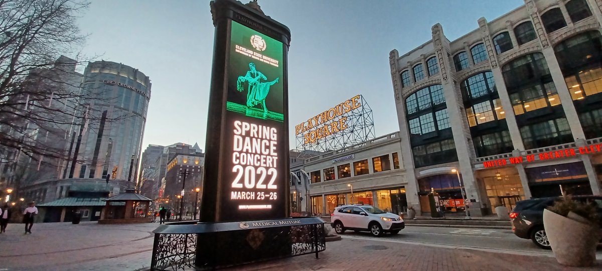 CSUTheatreDance's tweet photo. #CSU Spring Dance Concert - March 25-26, 2022, Allen Theatre @playhousesquare. All tix $5! Tix / Info - https://t.co/Kpz5y9WHpM
#CSUTheatreDance @CLE_State @CSUCLASS @CSUDanceOhio @CSU_CAB @CSU_StudentLife https://t.co/kJ1wpd39ED