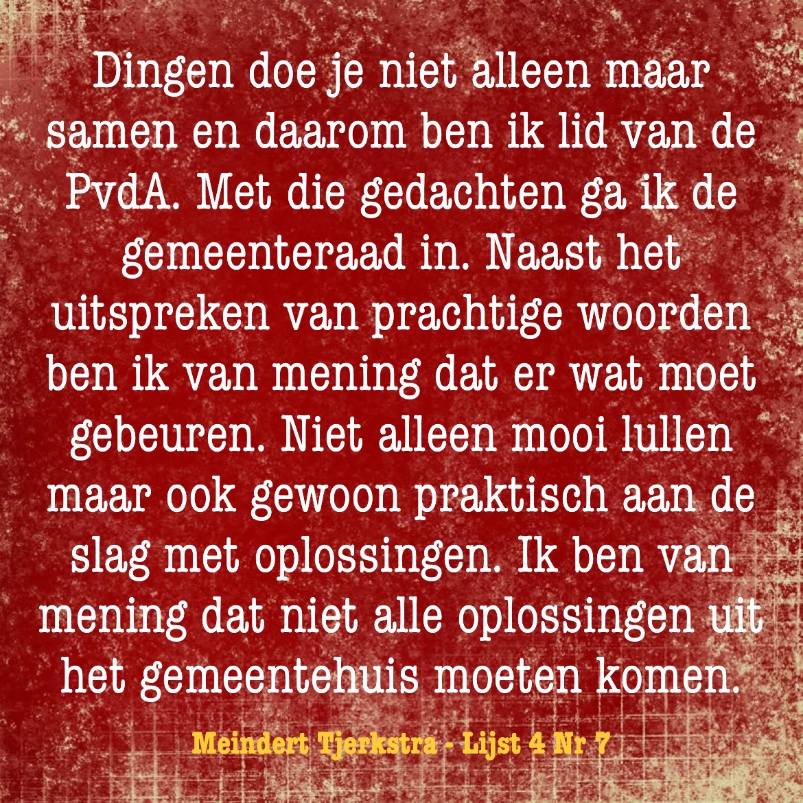 PvdAFrLMarren's tweet photo. Op nummer 7 van onze lijst vinden we Meindert Tjerkstra! #OarsFoarut #DeFryskeMarren #PvdA https://t.co/mQY8tGd8G5