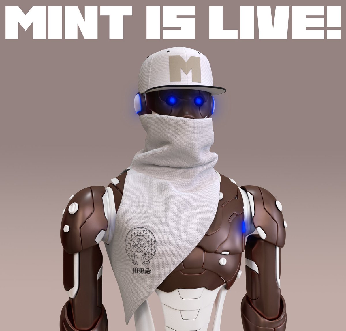 MetabotSociety's tweet photo. PULIC MINT LIVE 
https://t.co/WuWBdQTNuG 

Also Giving away 500$ between 5 Winners 

Like, Rt, Follow + Comment 

24 Hours, Go.

(Reveal Date: 12th Of March) https://t.co/yCgS8hqXRz