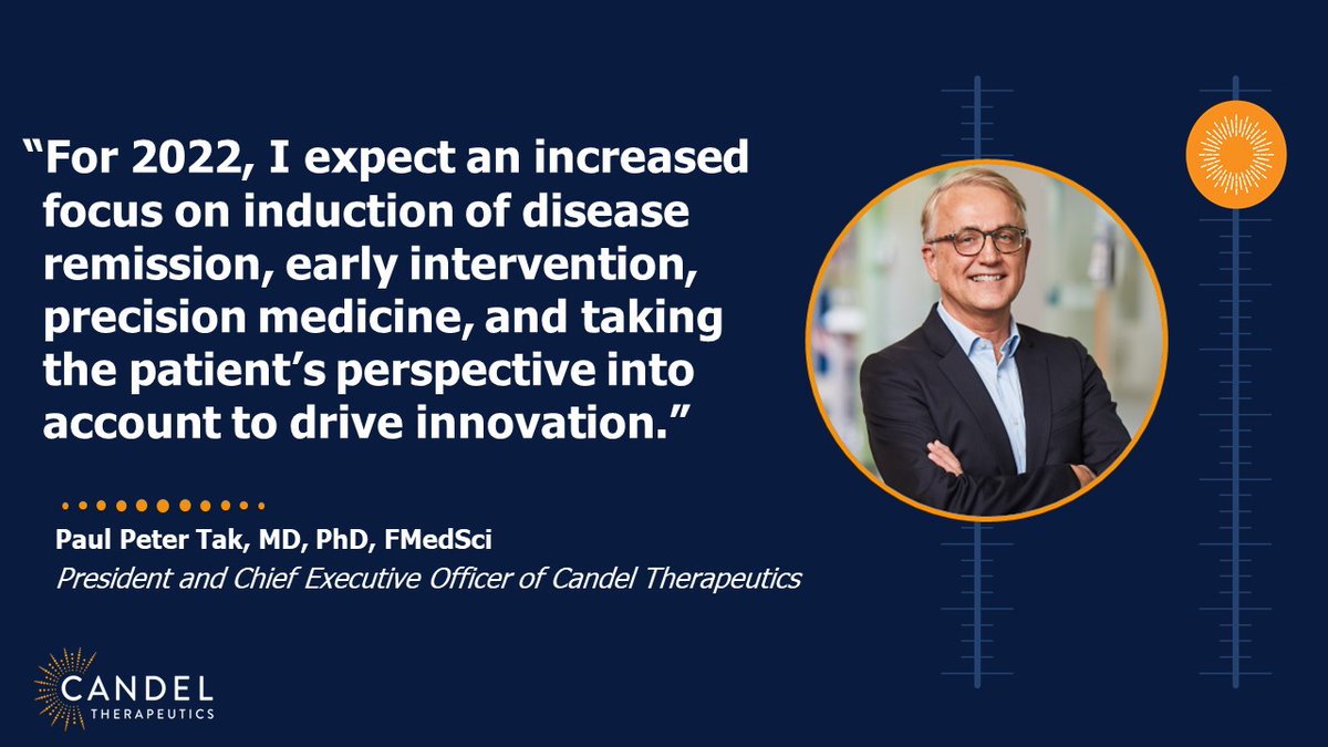 Our CEO <a href="/paulpetertak/">Dr. Paul Peter Tak</a> was included in <a href="/PharmaScrip/">Scrip, Citeline Commercial</a>  annual outlook feature sharing his anticipations on the industry at large and within the immuno-oncology space. Read the full piece here: bit.ly/3sZhBNc