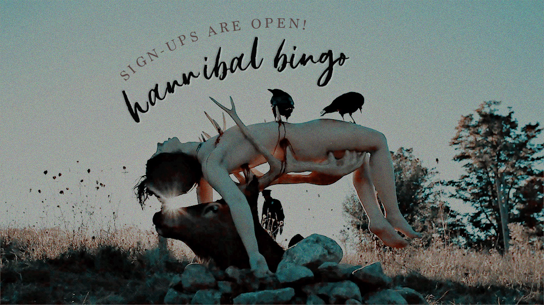 HannibalBingo's tweet photo. Sign-ups are open for #HannibalBingo! Fill out the form below to get your random personalized card. Can't wait to see what you create! #Hannibal #Fannibals 

🍽️ Sign Up: https://t.co/FvbcnTYoOT
🍽️ Info &amp; Links: https://t.co/o36YlCyEVy https://t.co/F7weID88vf