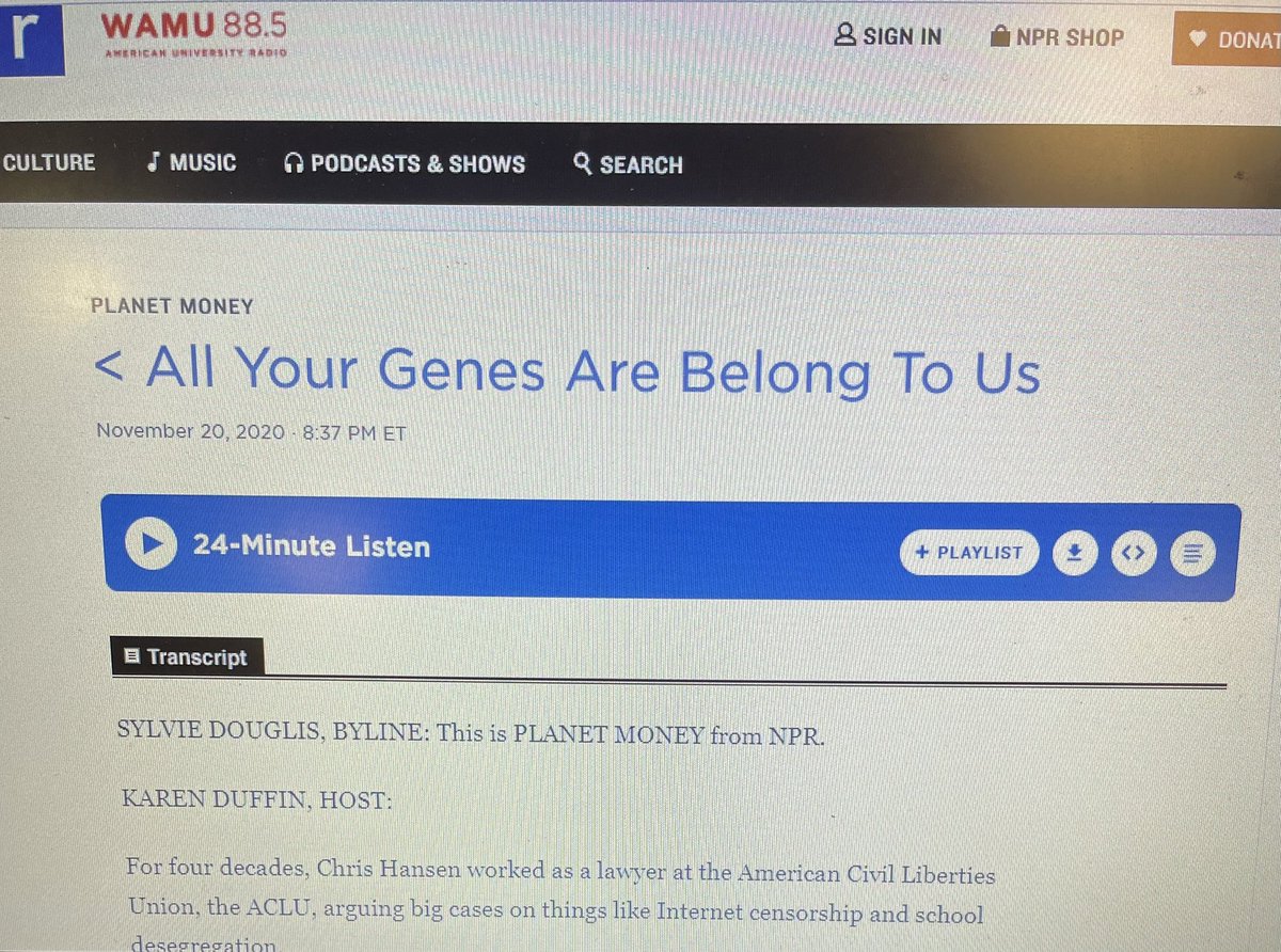I love when teachers use a real world issue as a lens to a unit. 7th grade science students listened to planet money and used philosophical chairs to dialogue about genes, patents, intellectual property, and scientific research. @APSGifted <a href="/JeffersonIBMYP/">Jefferson IBMYP</a> @APSscience