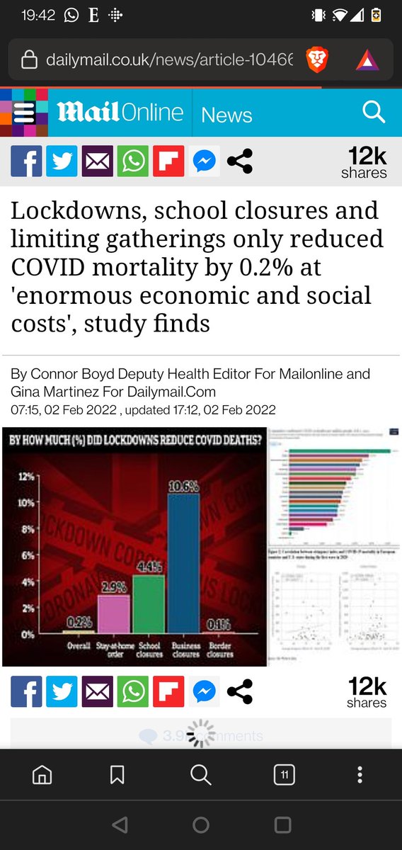 Going from "YoU aRe A cOnSpIrAcY theorist" to oh they still worked but not by much through to they didn't work and fucked everyone and everything up but still no "You were right and we should never do it again" #lockdown #fucktards