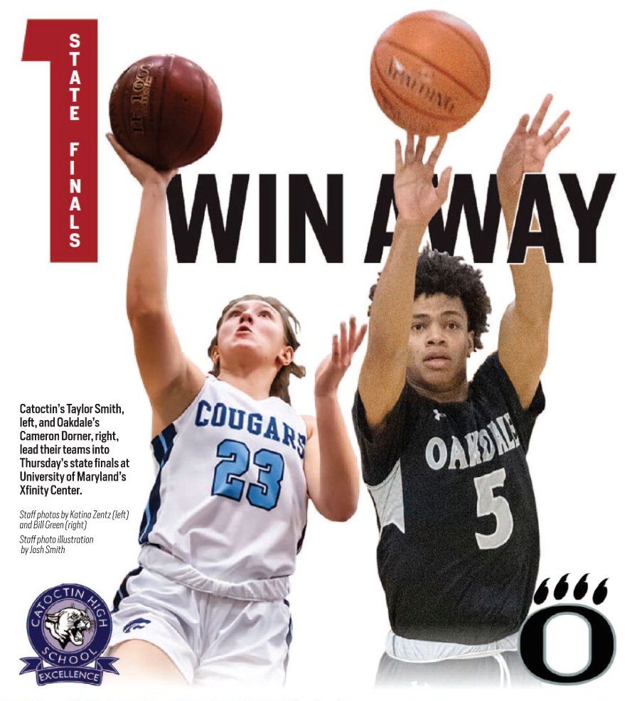 Visit fredericknewspost.com/sports/ for our preview stories ahead of the Oakdale boys' and Catoctin girls' state final appearances.