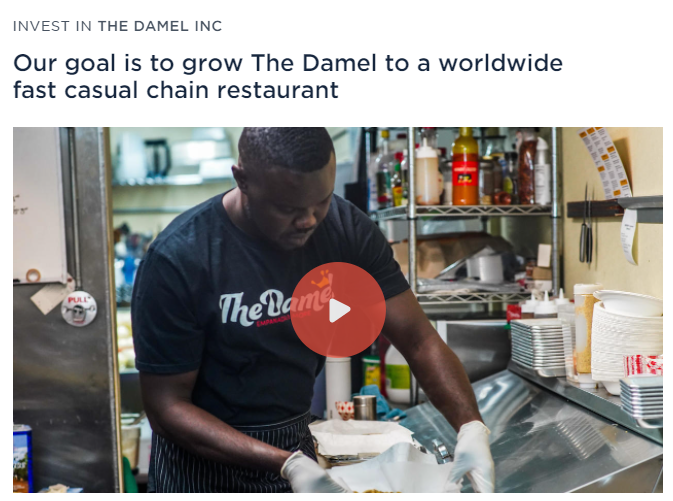 Invest In The Damel &amp; Help Us Grow! You can now come on board as a funder for The Damel #invest #wefunder #thedamel #empanadas wefunder.com/thedamel?fbcli…