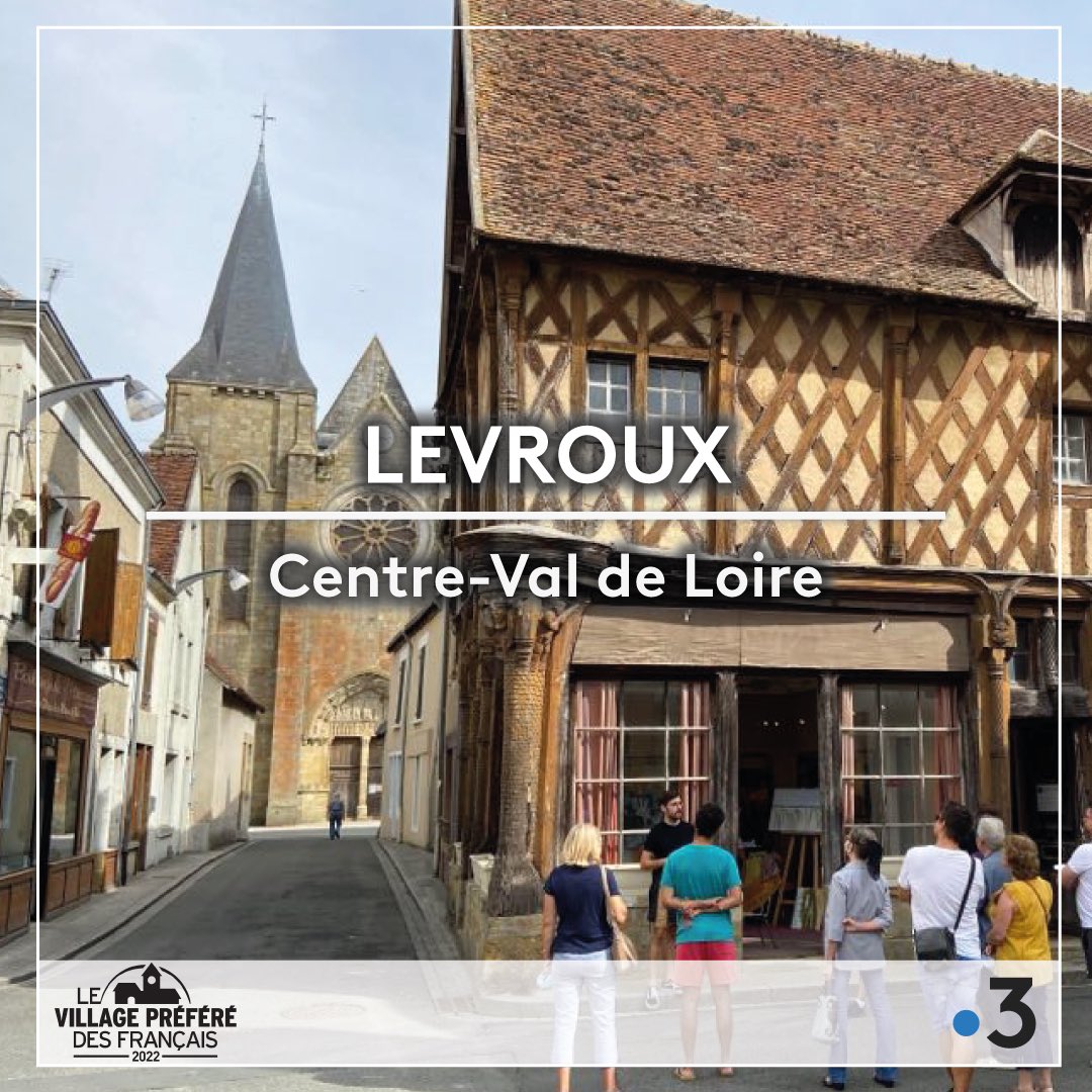 vivrelevroux's tweet photo. 🤩♥️ La sélection de #Levroux pour l'émission "Le Village préféré des Français" fait parler dans les médias. Après @F3Centre, la @nrchateauroux, @FB_Berry, c'est au tour de la radio @Vibrationradio d'évoquer ce choix. Votez jusqu'au 22 mars sur https://t.co/4qyqpQb0AL https://t.co/Zzxb6uEVcA