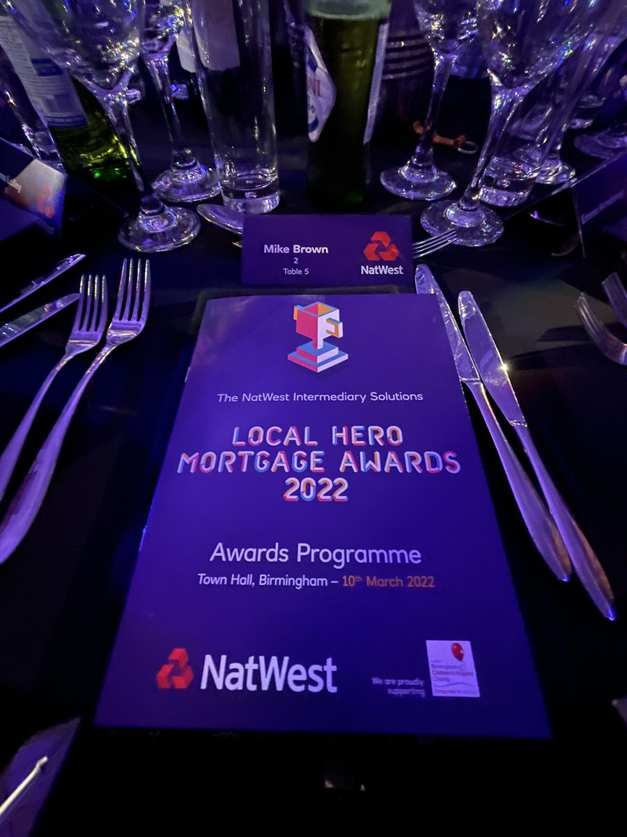 CrystalClearFS's tweet photo. Great to be at the NatWest Local Mortgage Heroes Awards this evening. Rob Beckett is our host! Can’t wait and to see if we win! #NatWestLocalHeroes https://t.co/57oNEh6Fjv