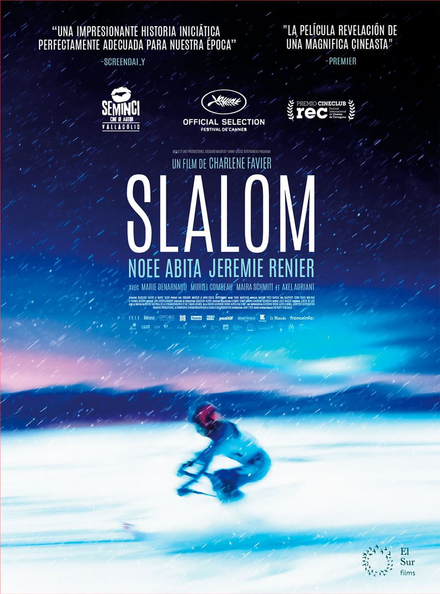 SusanaCSantana's tweet photo. El 11 de marzo estrenan en #cines #Slalom. #operaprima de #CharleneFavier. La interpretación de #NoeeAbita es brillante. Recomendable 100%. 
Nueva reseña en #ClaquetaLucesyAccion 👉https://t.co/Zx3HaPmEbo Dura, imprescindible y muy interesante. https://t.co/bFzCWdxKpj