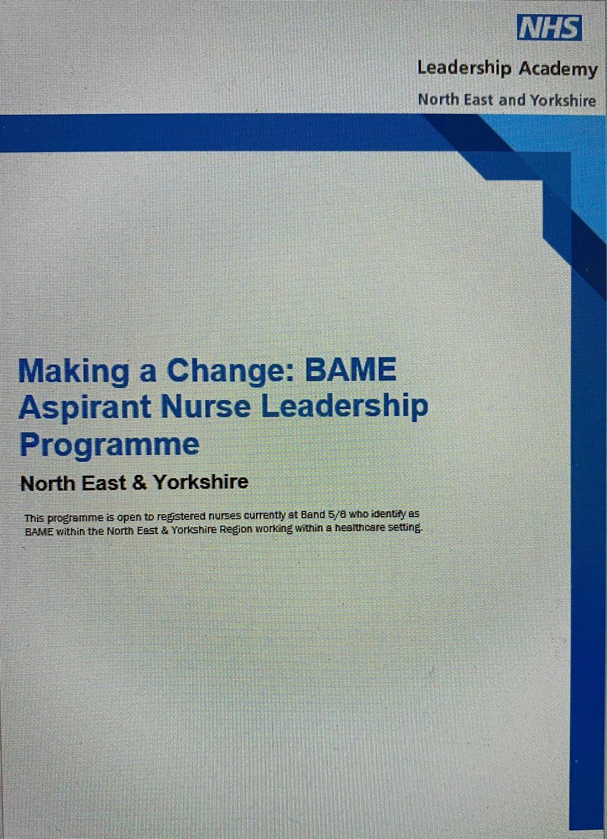 Dr Annie Topping (@nursetopping) on Twitter photo Lots of active listening👂🏾👂🏽& months of planning with <a href="/NEYLAcademy/">NHS Leadership Academy North East and Yorkshire</a> I’m so thrilled 😊 to launch 🚀 🎺 our #first ever programme for #BAME early career grades #nurses #midwives in North East & Yorkshire. A big step taking action on #career progression #equity #LevellingUp #talent Lots of active listening👂🏾👂🏽& months of planning with <a href="/NEYLAcademy/">NHS Leadership Academy North East and Yorkshire</a> I’m so thrilled 😊 to launch 🚀 🎺 our #first ever programme for #BAME early career grades #nurses #midwives in North East & Yorkshire. A big step taking action on #career progression #equity #LevellingUp #talent