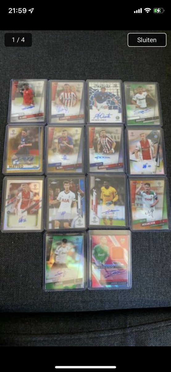 champagnedutch1's tweet photo. Take for 140$ shipped worldwide. /50 gold Alba and politano as well.. retweets appreciated https://t.co/YkxEhnlF0g