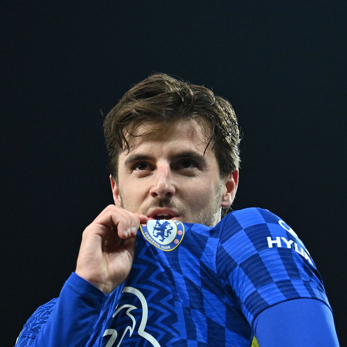 Sporf's tweet photo. 👀Mason Mount's celebration after scoring against Norwich...

🔵Boyhood Blue! https://t.co/Brls7AV5Yr