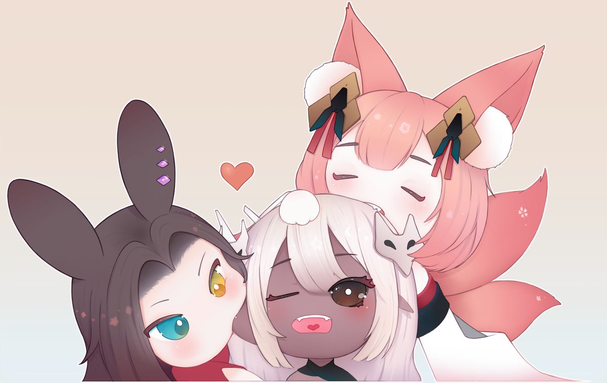 SadBunnyArt's tweet photo. I love doobers and mei and candy art 

🎨: @/afluffycandy

#cutesune #bnuyart https://t.co/pZpphxOYym