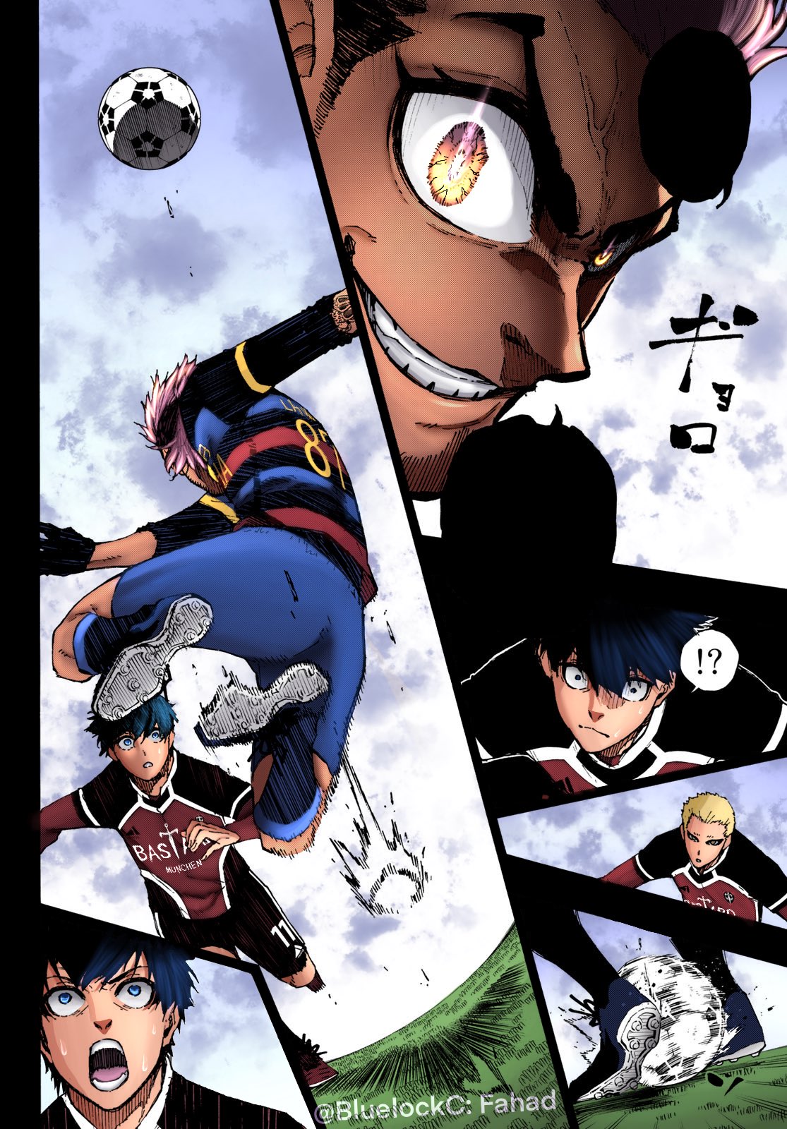 Bluelock coloring 🎨'! on X: 