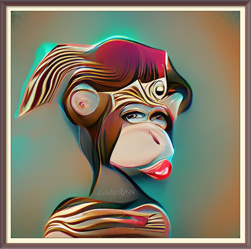 Tre’ Nelson (@trenelson_) on Twitter photo ✨NFT Giveaway✨
This Gorgeous Lady Ap3 will be awarded to the winner!
Giveaway: hashaxis.com/collection/ite…
Collection: hashaxis.com/collection/622…
To Enter:
Follow 👇
✅ @CryptoEndGame
✅ Retweet & ♥️Like!
🤗 Tag 3 Frens!
Winner announced on 3/12🎉
#NFTGiveaway #NFT <a href="/garyvee/">Gary Vaynerchuk</a> ✨NFT Giveaway✨
This Gorgeous Lady Ap3 will be awarded to the winner!
Giveaway: hashaxis.com/collection/ite…
Collection: hashaxis.com/collection/622…
To Enter:
Follow 👇
✅ @CryptoEndGame
✅ Retweet & ♥️Like!
🤗 Tag 3 Frens!
Winner announced on 3/12🎉
#NFTGiveaway #NFT <a href="/garyvee/">Gary Vaynerchuk</a>