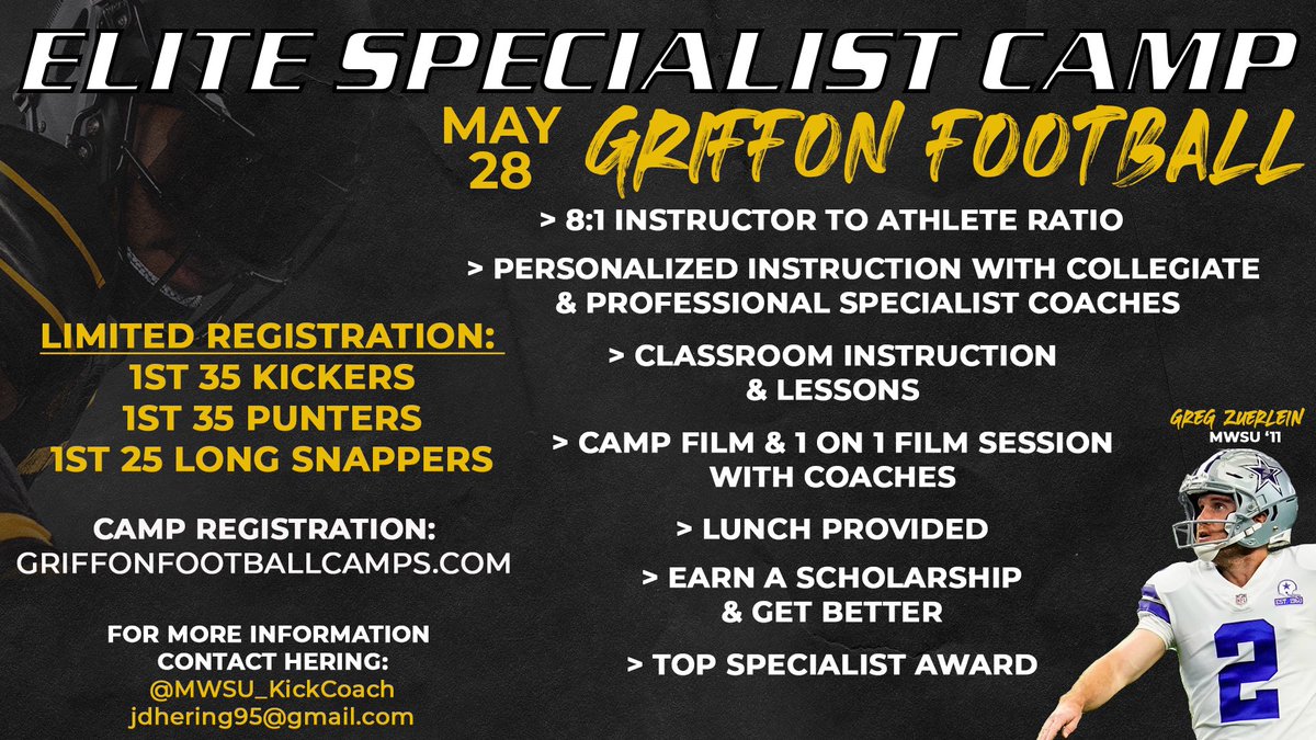 CoachHering's tweet photo. Athletes, about 80% of our 2022 signing class attended our Griffon Elite Prospect Camp. Come ball out and earn a scholarship! #OurCity https://t.co/jWoQvtQXsU