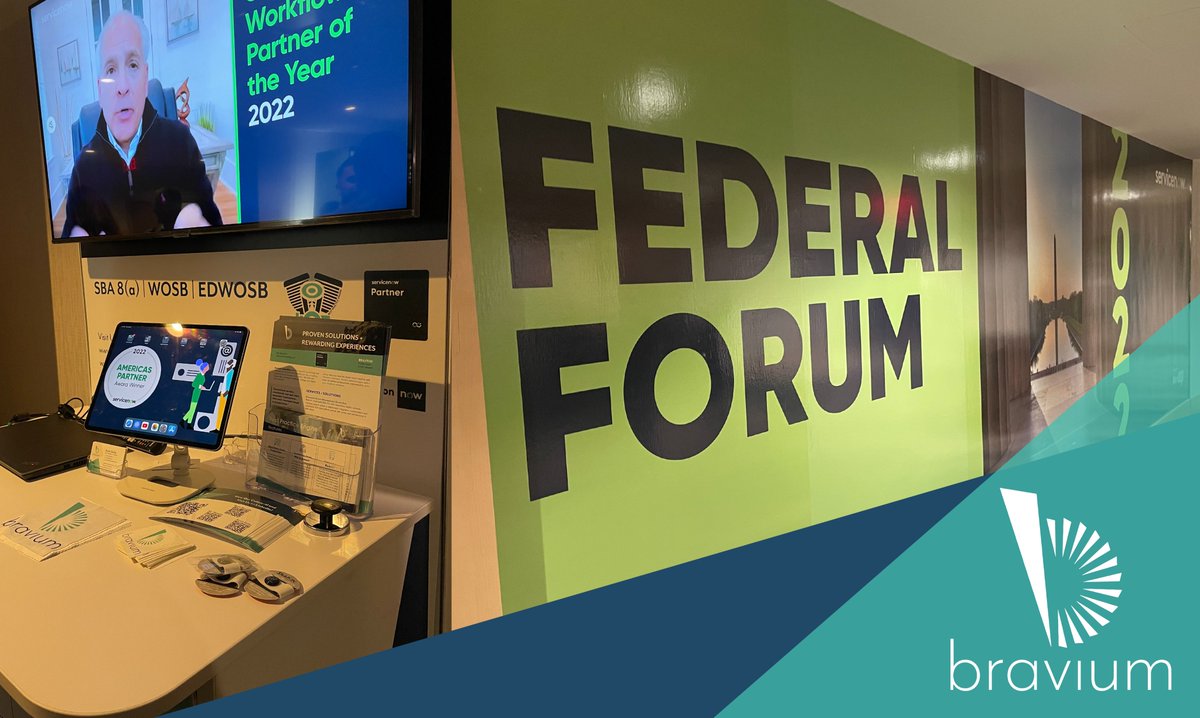 Our team is here at the ServiceNow FedForum! Stop by our booth to learn more about our award winnings services and products for the ServiceNow platform!

#ServiceNow #NowFedForum #WashingtonDC #VisitUs