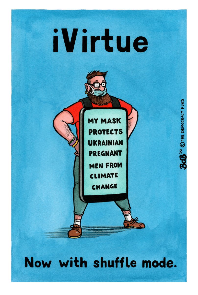 'iVirtue' by <a href="/bobscartoons/">Bob Moran</a>