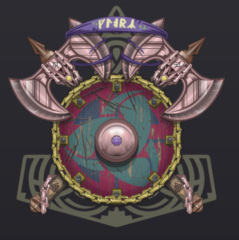 JolietJakester's tweet photo. Had some coins rotting away, so put em to use. Trying out this NFT thing. Got some sweet viking shields from #NordicGloryNFT. And they're B1G2!. And been getting some sweet drops from @SkullofTyger, Gotta collect all the gem skulls!
#RubySkullFound
#SoTNFT
#NFTCollector https://t.co/JlDML2EpkR