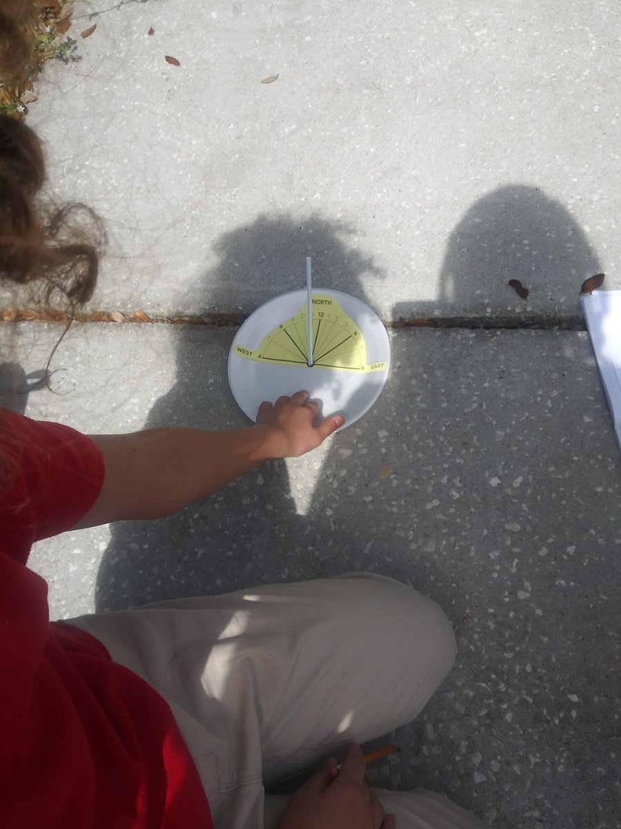 Our Explorers made and used Sundials to investigate the Sun! <a href="/MacfarlanePkIB/">MacFarlane Park Elementary Magnet School</a> <a href="/WeAreHAEST/">HAEST</a> <a href="/HCPSElemScience/">HCPSElemScience</a>