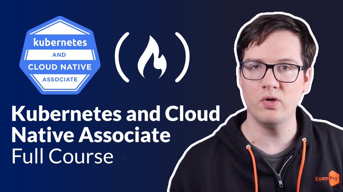 ossia's tweet photo. If you're learning DevOps / Cloud Engineering, good news – freeCodeCamp just published a comprehensive 14-hour course on Kubernetes.

This course form @andrewbrown will prepare you to earn the Cloud Native Associate certification from KNCF, opening up lots of job options. https://t.co/j2AWY1ZjAp
