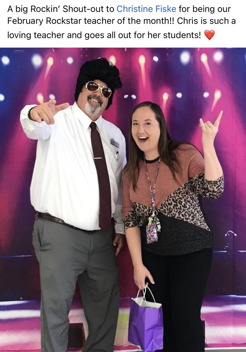 PBMS Rockstar Teacher of the Month is Christine Fiske! Congratulations and well deserved! 
<a href="/pbschools/">Poplar Bluff Schools</a>