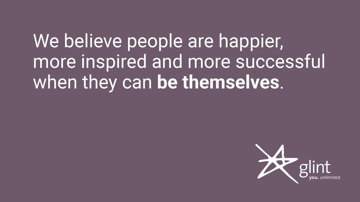 At Glint, we use our unique combination of methods to help you become your best self. Find out more…
bit.ly/3eAbY09