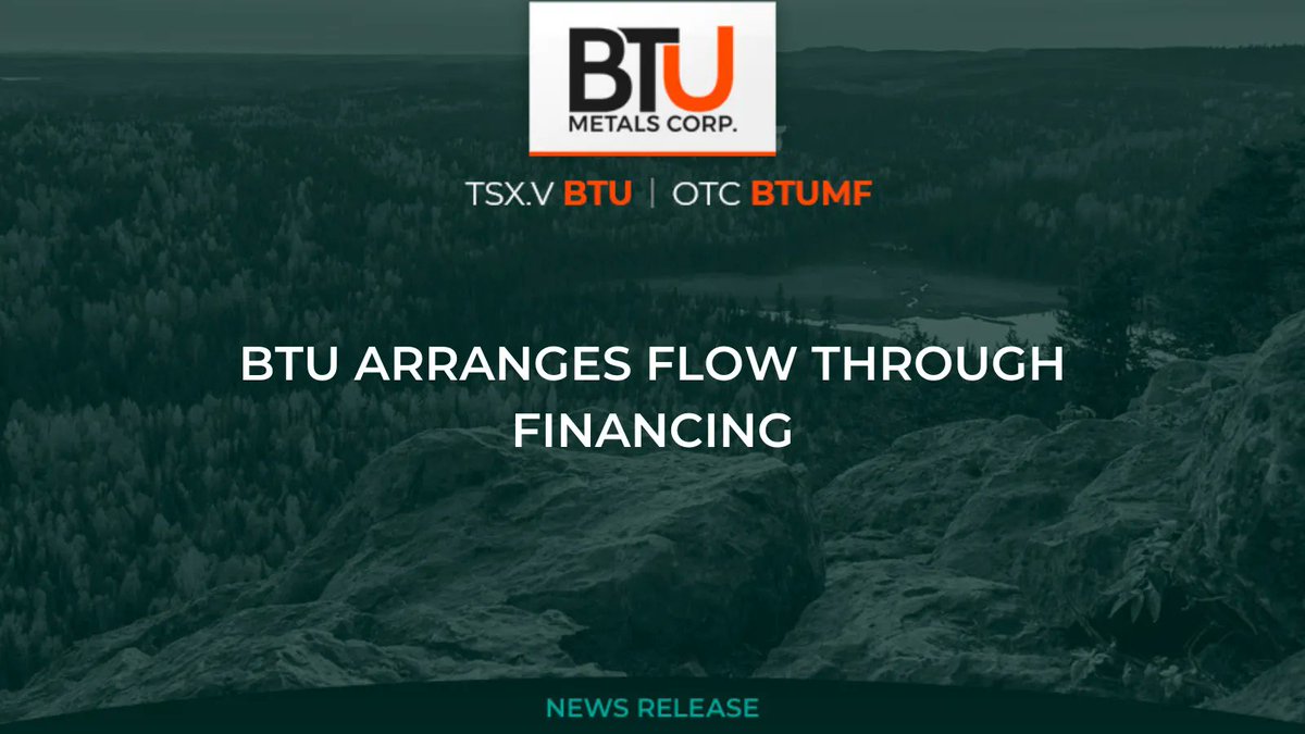 BTU Metals tweet media
