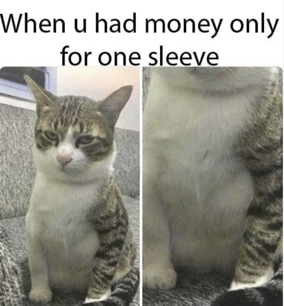 The sleeves work 50% of the time … all the time 

#tattoosleeve #tattoolife #tattoo #memes #memesdaily #memestagram #memepage #memelord #memeoftheday #memelife #memeworthy #funnymemes #dailymemes