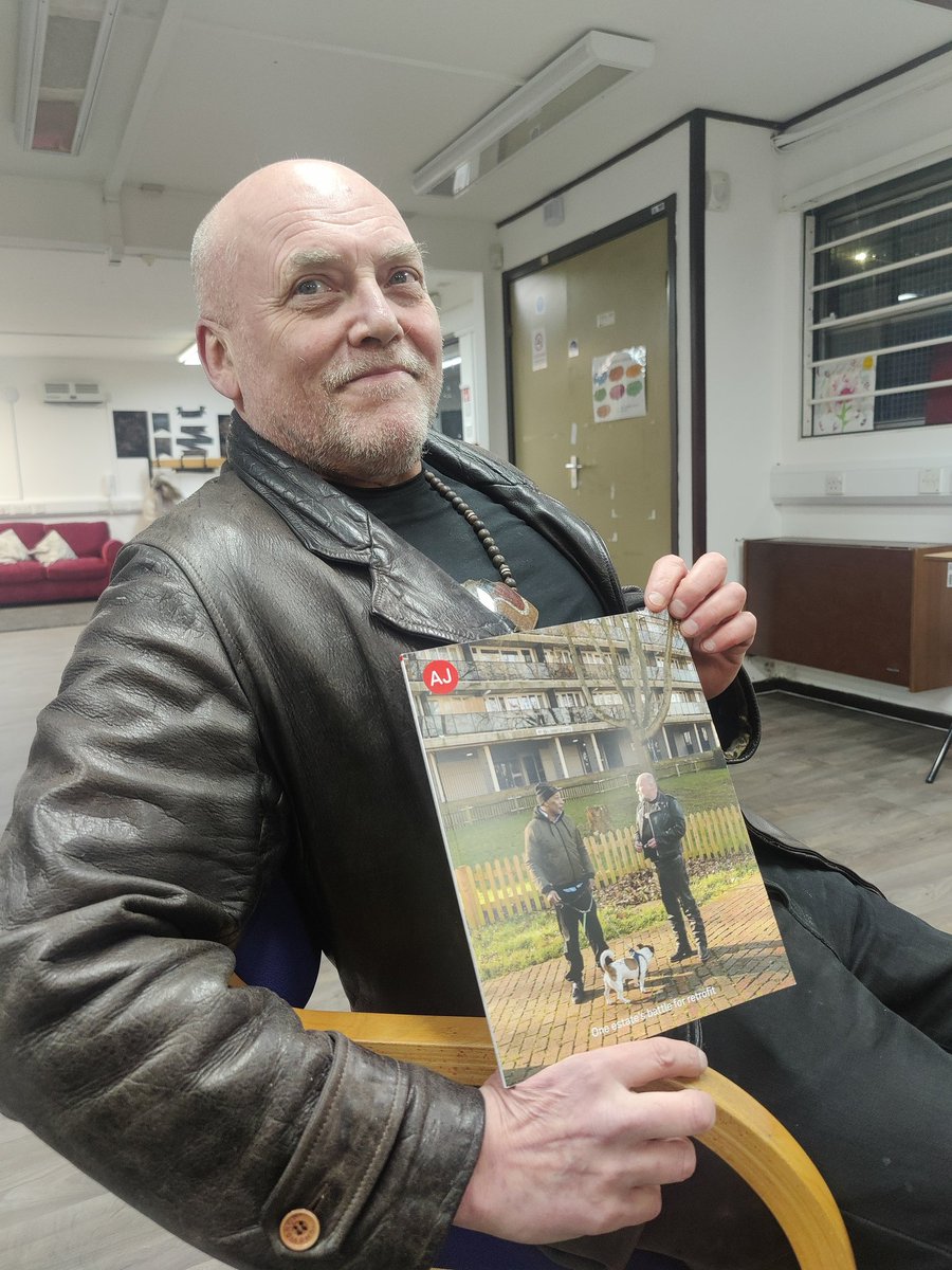 pete556's tweet photo. I'm with the AJ Cover Boy! He is very proud of it as you can see. 💚👍🙂

@ArchitectsJrnal #retrofirst @savecentralhill @WhyDemolish https://t.co/mN90m7CpXT