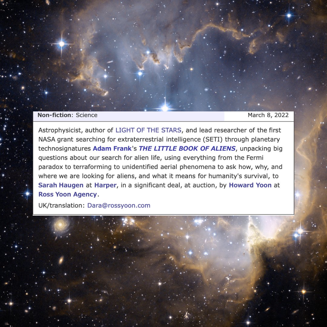 We're so excited to share that <a href="/AdamFrank4/">Adam Frank</a> has something very, very cool on it's way to all of you.

👽👽👽👽