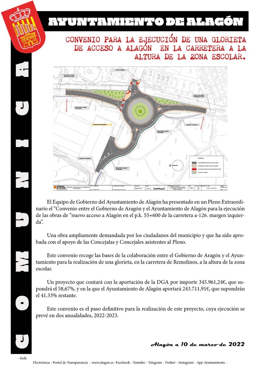 Ayuntamiento de Alagón (@alagonayto) on Twitter photo 