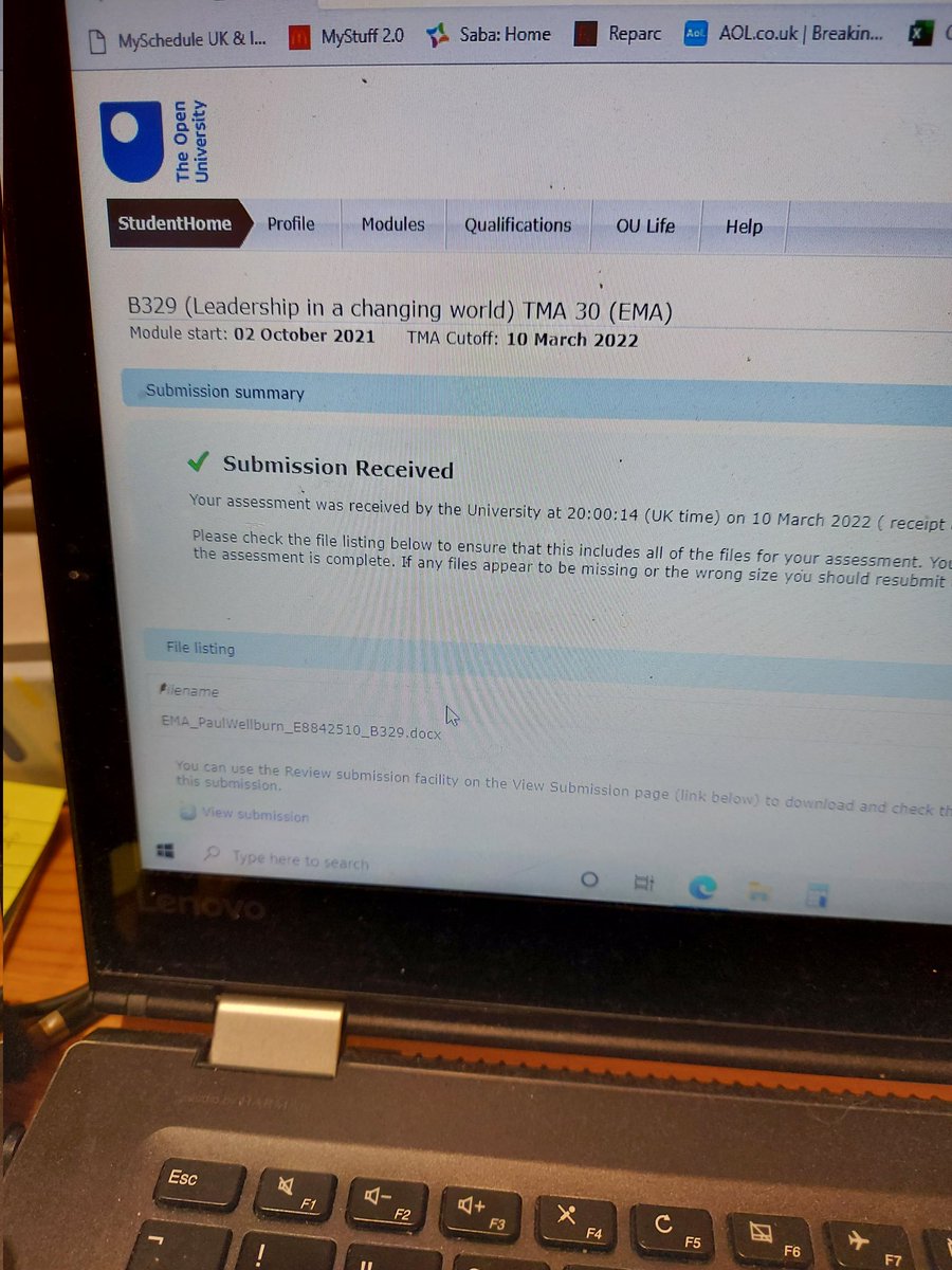 welly1983's tweet photo. And so ends 6 years of @OpenUniversity. Don't know how I'm going to spend my evenings now https://t.co/6gRANEW9yh