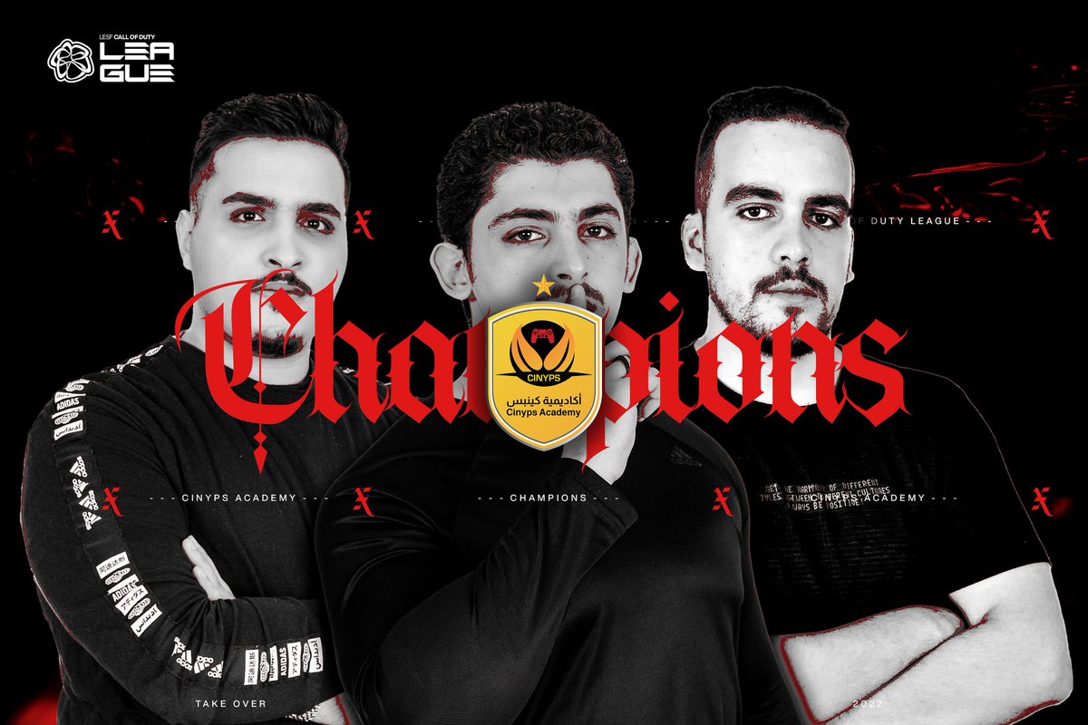 winner winner chicken dinner 🏆
  Cinyps Academy wins LIBYA CDL CHAMPIONSHIP 2022 for #CallofDutyof 
  And Cinyps qualified for the finals of the tournament with three clubs, which will be held in #Tripoli next August.