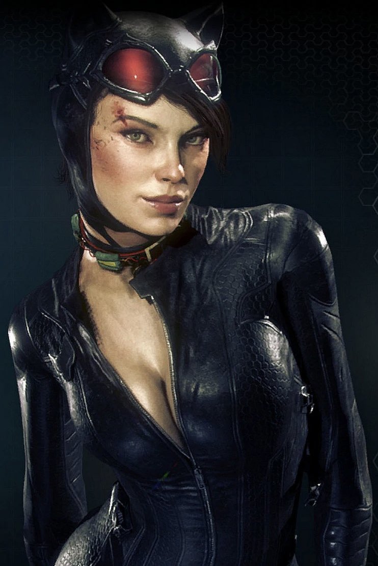 GothGfotd's tweet photo. Todays hot goth gf is catwoman from the batman arkham series (she/her)! She fits 3/5 criteria! https://t.co/frrnI6GzW0