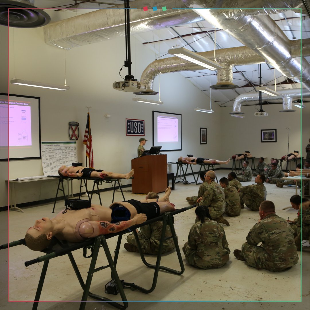 TPS_Denver's tweet photo. NationPoint LLC, a Joint Venture between Tipping Point and Chippewa Government Solutions, recently toured @JBSA_Official - Fort Sam Houston with the #68W #CombatMedic Specialist Training Program (CMSTP). Proud to serve the @USArmy to create Virtual Learning  for these life savers https://t.co/ANCJddzRbb