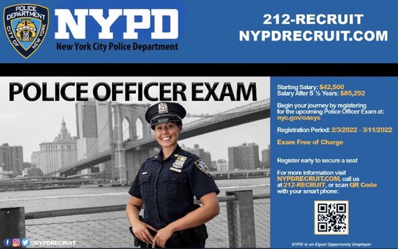 NYPD71Pct's tweet image. Your 71st Precinct Auxiliary Unit with the Community Affairs and Crime Prevention Officers held a recruitment event at Medgar Evers College. Registration for the Police Officer exam is open until March 14. Visit nypdrecruit.com or call 212-RECRUIT. #WhyIJoin #BeTheChange
